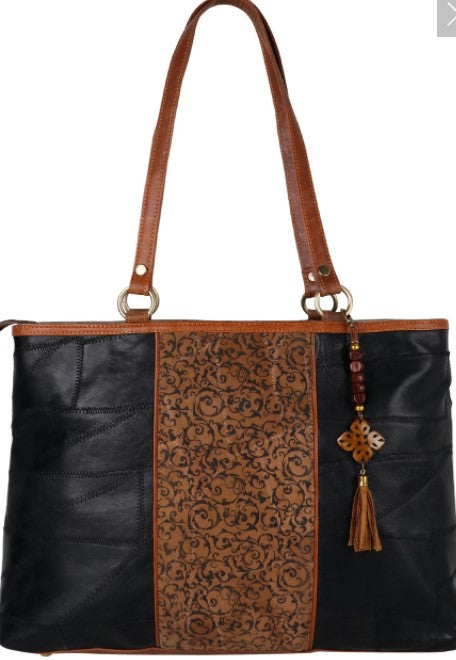 Susan Leather Tote