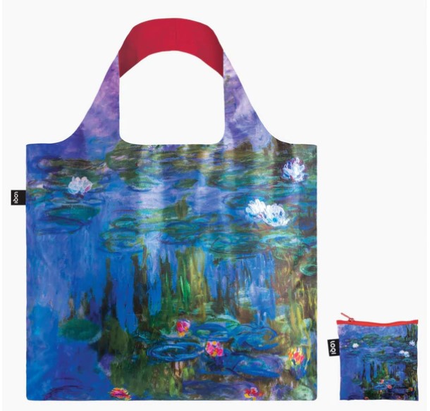 Water Lilies Packable Tote