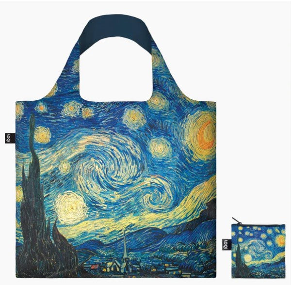 Starry Night Packable Tote